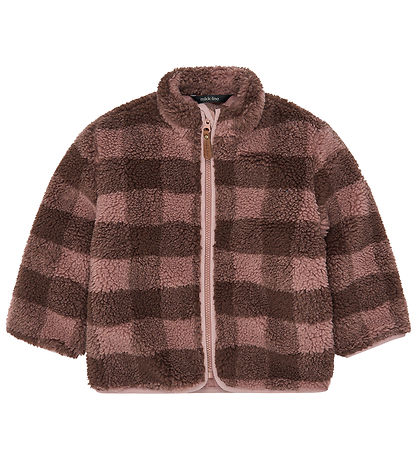 Mikk-Line Fleecejakke - Teddy - Burlwood