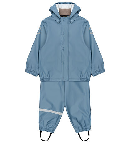 Mikk-Line Regntøj - PU - Recycled - Blue Mirage