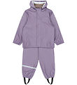 Mikk-Line Rainwear - PU - Recycled - Purple Sage