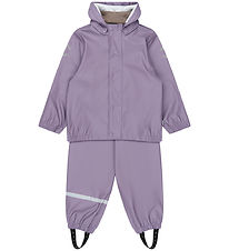 Mikk-Line Regntøj - PU - Recycled - Purple Sage