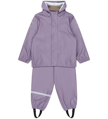 Mikk-Line Regntøj - PU - Recycled - Purple Sage