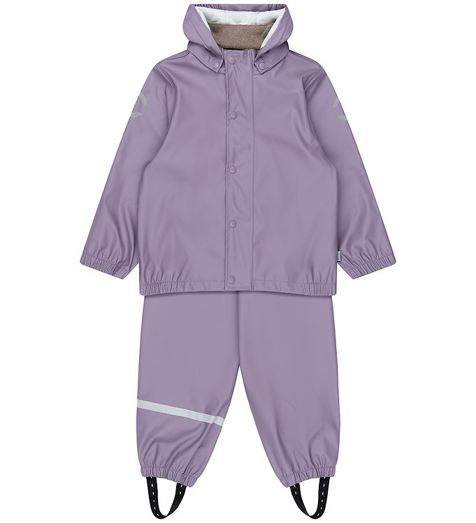 Mikk-Line Regntøj - PU - Recycled - Purple Sage