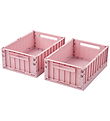 Liewood Foldekasser - 2-pak - Weston - Rose Blush