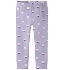 Name It Leggings - Sweat - NmfOlini - Cherry Lavender Icing