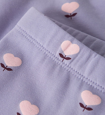 Name It Leggings - Sweat - NmfOlini - Cherry Lavender Icing