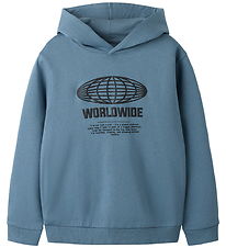 Name It Sweatshirt - NkmOzias - Blue Mirage