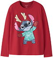 Name It Bluse - Stitch - NkfSyra - Barbados Cherry