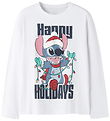 Name It Bluse - Stitch - NkfSyra - Bright White