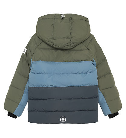 Color Kids Dynejakke - Windward Blue