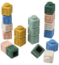 Liewood Building Blocks - Veda - 18 pcs - Beach Blue Multi Mix
