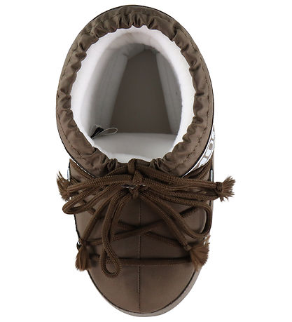Moon Boot Vinterstøvler - Icon low Nylon - Cocoa