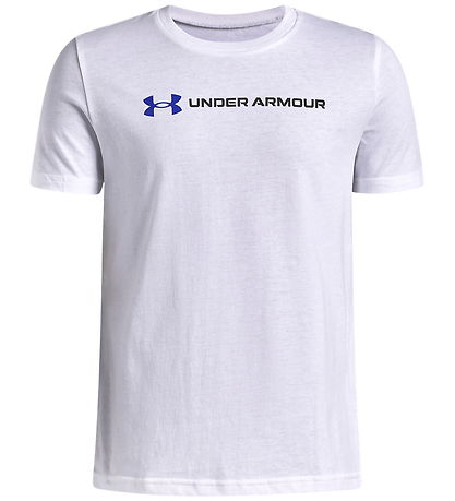 Under Armour T-shirt - Wordmark - Hvid