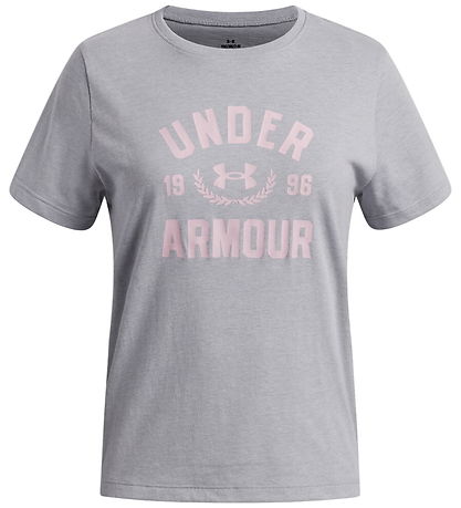 Under Armour T-shirt - Varsity - Mad Gray Light Heather