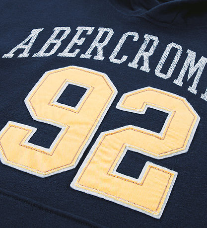 Abercrombie & Fitch Hættetrøje - Navy Blazer