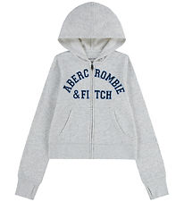 Abercrombie & Fitch Cardigan - Light Grey Heather