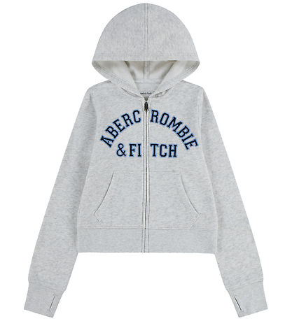 Abercrombie & Fitch Cardigan - Light Grey Heather