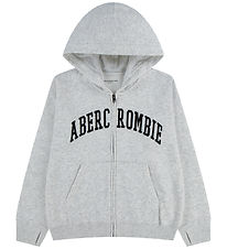 Abercrombie & Fitch Cardigan - Light Grey Heather