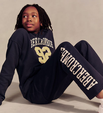 Abercrombie & Fitch Sweatpants - Navy Blazer