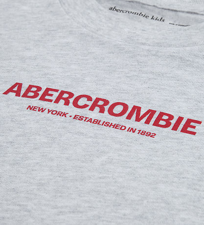 Abercrombie & Fitch Bluse - Light Grey Heather