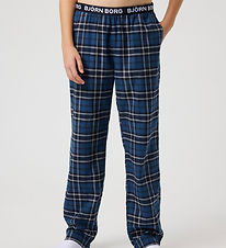 Björn Borg Night Trousers - Core Flannel - Navy