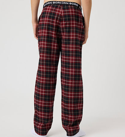 Björn Borg Natbukser - Core Flannel - Bordeaux