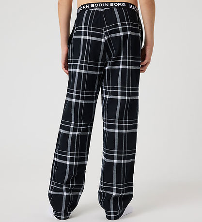Björn Borg Natbukser - Core Flannel - Sort