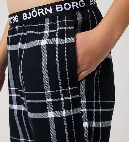 Björn Borg Natbukser - Core Flannel - Sort