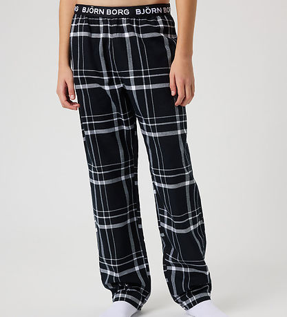 Björn Borg Natbukser - Core Flannel - Sort