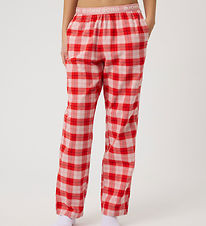 Björn Borg Night Trousers - Core Flannel - Red