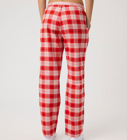 Björn Borg Natbukser - Core Flannel - Rød