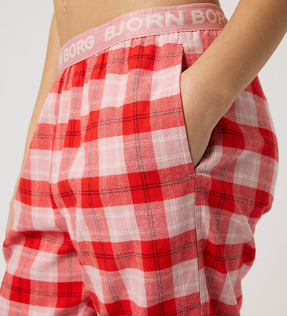 Björn Borg Natbukser - Core Flannel - Rød