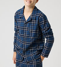 Björn Borg Nightshirt - Core Flannel - Navy