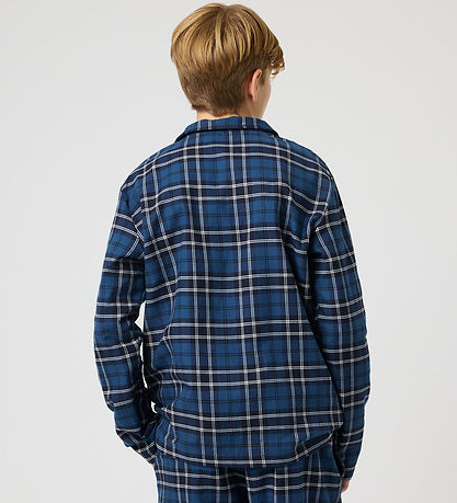 Björn Borg Natskjorte - Core Flannel - Navy