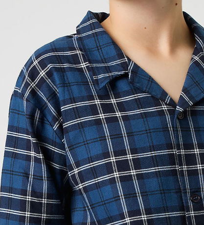Björn Borg Natskjorte - Core Flannel - Navy