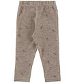 Joha Leggings - Uld - Beige Melange