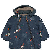 Mikk-Line Doudoune - Polyester av. Polaire Doublure - Space AOP
