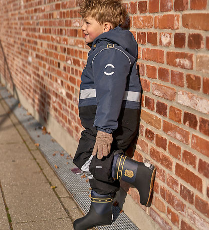 Mikk-Line Flyverdragt - Polyester - Police - Blue Nights