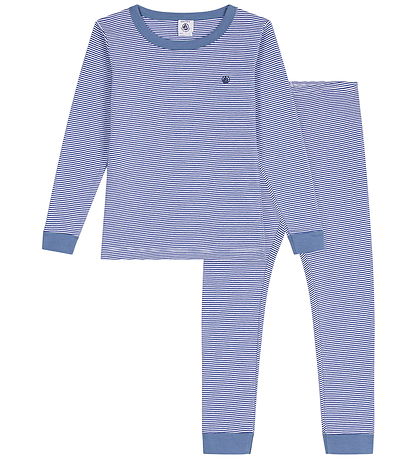 Petit Bateau Pyjamas - Ultramarine/ Marshmallow