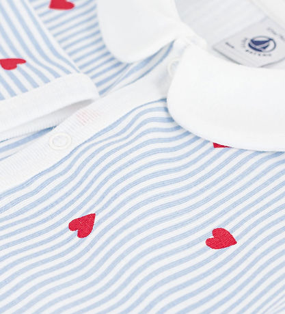 Petit Bateau Natdragt - Marshmallow/ Multicolor