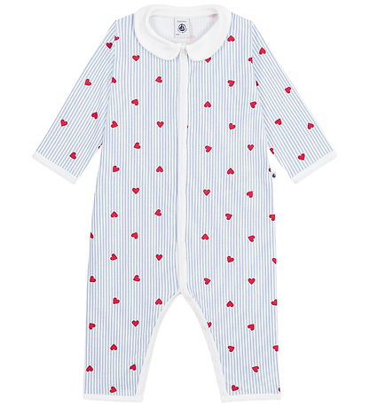 Petit Bateau Natdragt - Marshmallow/ Multicolor