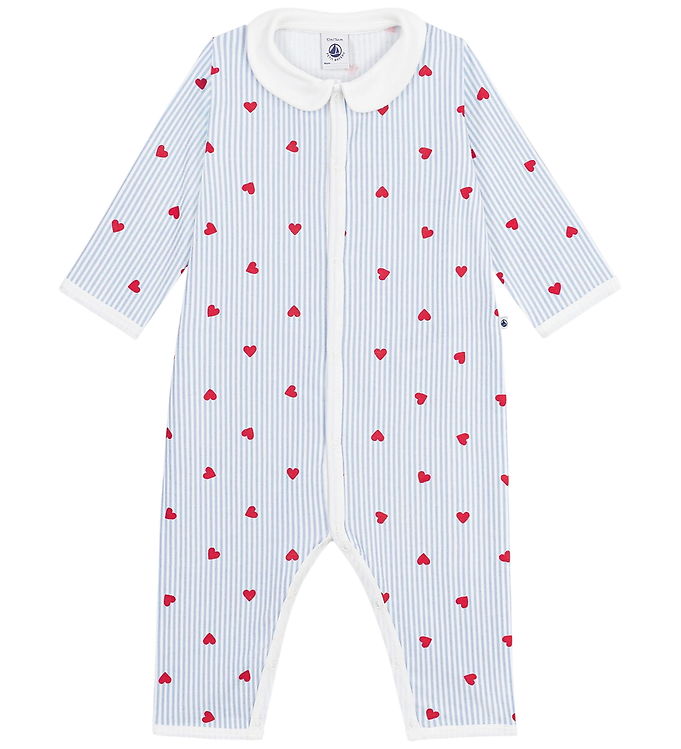 Petit Bateau Natdragt - Marshmallow/ Multicolor
