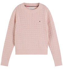 Tommy Hilfiger Bluse - Strik - Whimsy Pink