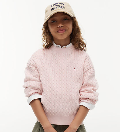 Tommy Hilfiger Bluse - Strik - Whimsy Pink