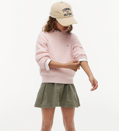 Tommy Hilfiger Bluse - Strik - Whimsy Pink