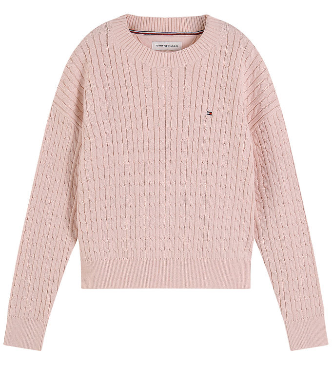 Tommy Hilfiger Bluse - Strik - Whimsy Pink
