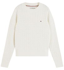 Tommy Hilfiger Bluse - Strik - Ivory Petal Yellow