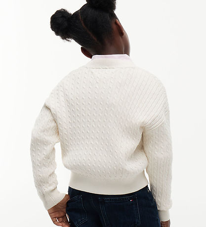 Tommy Hilfiger Bluse - Strik - Ivory Petal Yellow