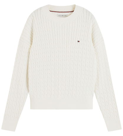 Tommy Hilfiger Bluse - Strik - Ivory Petal Yellow
