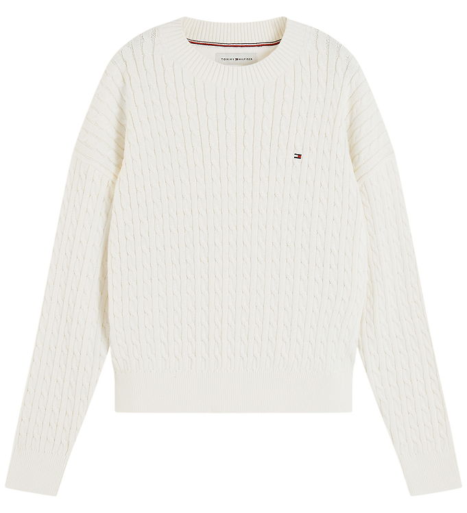 Tommy Hilfiger Bluse - Strik - Ivory Petal Yellow