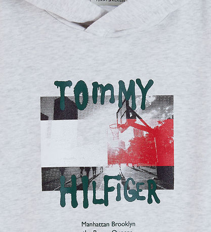 Tommy Hilfiger Hættetrøje - Grey Heather